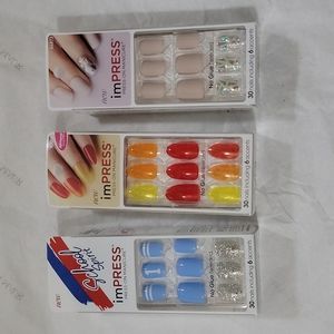 Impress press on nails